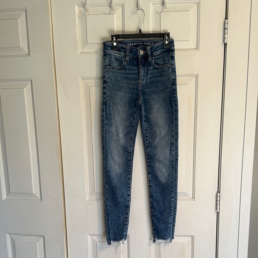 American Eagle High Rise Jegging size 00 Regular